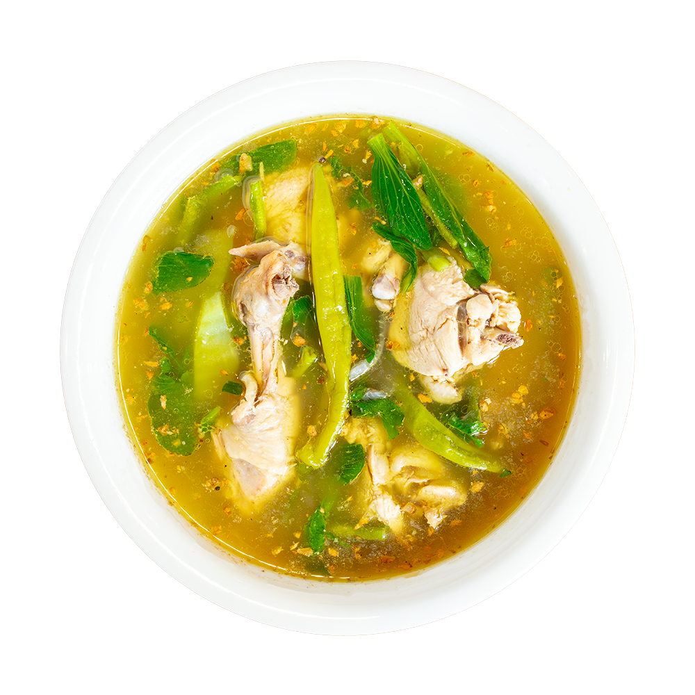 Manok Menu Wooden Table